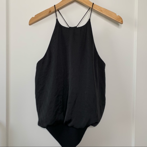 Zara Pants - Zara Chiffon Bodysuit